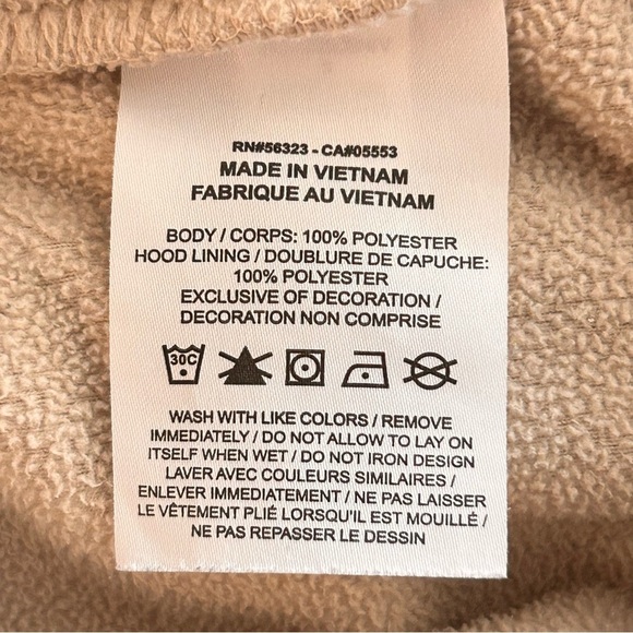 Air Jordan Fuzzy Pull Over Hoodie Size Small - Picture 7 of 7